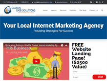 Tablet Screenshot of glocalwebsolutions.com